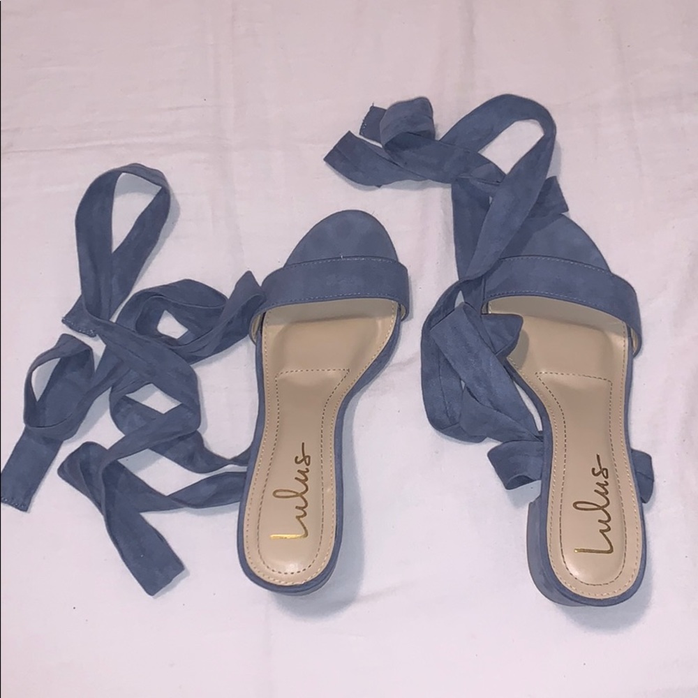 lace up heels